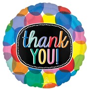 Thank You Bright Bubbly Standard Foil Balloon