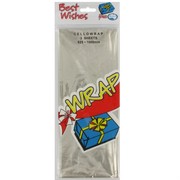 Cellowrap Clear 625mm x 1m Pk3 