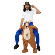 Adult Piggy Back Kangaroo Costume (One Size) Pk 1