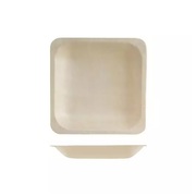 Biowood Square Plates Bowls 140mm (Pk 10)