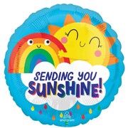 Sending You Sunshine Foil Balloon 43cm