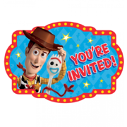 Toy Story 4 Invitations Pk 8
