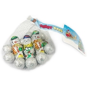 Milk Chocolate Christmas Snowmen & Snowballs 68g Pk 1