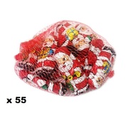 Milk Chocolate Santas Christmas 68g Pk 55