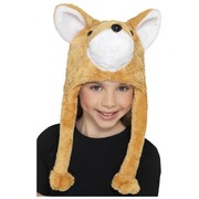 Child Fox Hat with Long Paws Pk 1