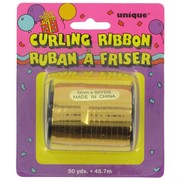 Ribbon Curling 50Yds 5mm Gold Pk1 