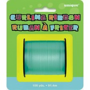 Ribbon Curling 100Yds 5mm Teal Pk1