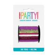Iridescent Pink Curling Ribbon (45.7m)