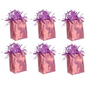 Prismatic Pastel Pink Giftbag Balloon Weight Pk 6 
