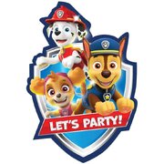 Paw Patrol Invitations (Envelopes, Seals, Save Date Stickers) Pk 8 