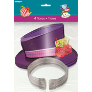 Mad Hatter Tea Party Tiaras Pk 4