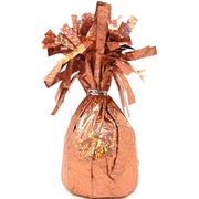 Prismatic Rose Gold Balloon Pudding Weight (Pk 1)