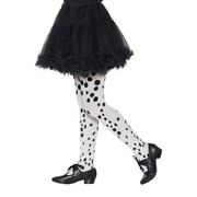 Child Dalmatian Tights (Medium-Large, 6-12 Years) Pk 1