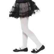 Child White Tights (Medium-Large, 6-12 Years) Pk 1
