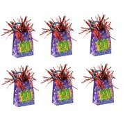 Happy 21st Giftbag Balloon Weight Pk 6 