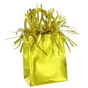 Balloon Weight Giftbag Gold Pk1 