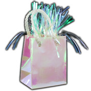 Iridescent Balloon Weight - Giftbag Pk1 