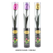 Milk Chocolate Tulip in Cylinder 16g Valentine's Day Pk 1