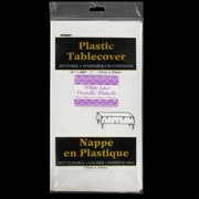 Rectangular White Lace Party Tablecover Pk1 