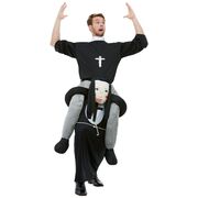 Adult Nun Piggy Back Costume (One Size) Pk 1