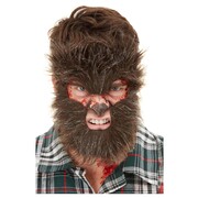Halloween Werewolf Facial Hair / Mask Pk 1