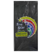Black Rectangular Party Tablecover Pk1 