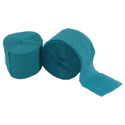 Jade Teal Crepe Paper Streamers 13m (Pk 4)