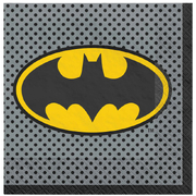 Batman Heroes Unite 2 Ply Lunch Napkins (Pk 16)