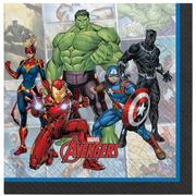 Avengers Powers Unite 2 Ply Lunch Napkins Pk 16