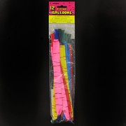 Balloons Flying Pk12 (Assorted Colours)