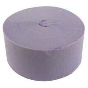 Jumbo Lilac Crepe Paper Streamer - 30m (Pk 1) 