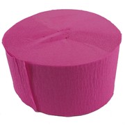Jumbo Cerise Pink Crepe Paper Streamer 30m (Pk 1) 