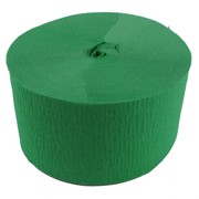 Jumbo Emerald Green Crepe Paper Streamer 30m (Pk 1) 