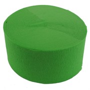 Jumbo Lime Green Crepe Paper Streamer 30m (Pk 1) 
