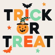 Trick or Treat Halloween Paper Napkins 2 Ply Pack of 16 - Boo Crew