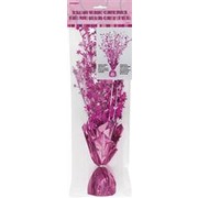 Glitz Pink Stars Centrepiece Weight and Spray Pk 1 