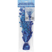 Glitz Blue Stars Centrepiece Weight and Spray Pk 1 