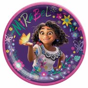 Encanto Paper Dinner Plate 9in (Pk 8)