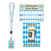 Oktoberfest Party Pass Lanyard (Pk 1)