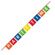 Party Time Building Block Party Banner 1.82m