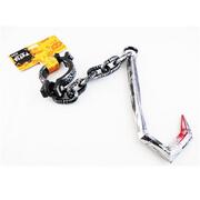 Plastic Hanging Bloody Hook on Chain Halloween (77cm) Pk 1