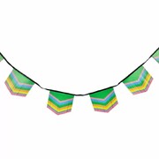 Mexican Fiesta Fringe Paper Pennant Banner 3m