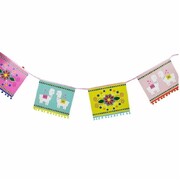 Alpaca Llama Pom Pom Square Bunting Banner 4m