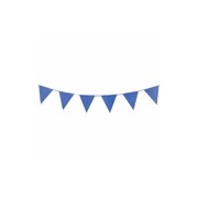 Blue Glitter Bunting Flag Banner 3.5m