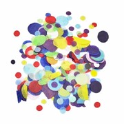 Metallic Silver & Multicolour Confetti Table Scatters 15g | Mixed Size Confetti for Tables & Balloons