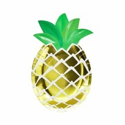 Pineapple Shaped Paper Plates Pk 8