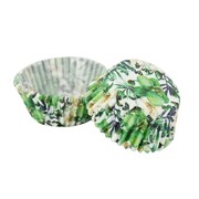 Flower & Foliage Paper Cupcake Cases Pk 40