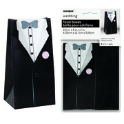 Wedding Groom Favour Boxes Pk 8