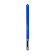Inflatable Blue Light Sword 80cm | Plastic Party Toy Costume Accessory