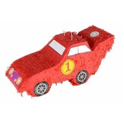 Red Racing Car Piñata Party Game – Fillable Race Car Birthday Candy Piñata Decoration